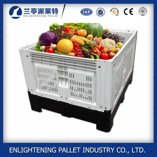 Conteneur-palette pliable en plastique pour l'industrie