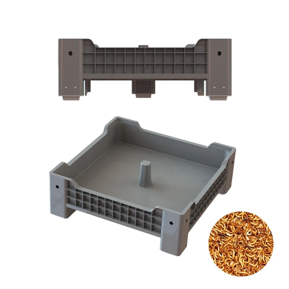Boîte en plastique PP pour insectes BSF