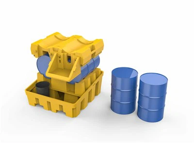 Rack de tambour en carton pour 4 tambours