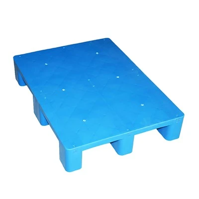 Patin de palette en plastique léger à dessus plat