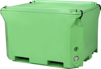 Baignoire à palette isolée polaire en plastique avec couvercle