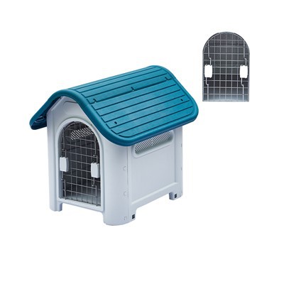 Chenil étanche pour chat, maison pour chien, abri pour chiots, intérieur/extérieur, Cage en plastique de luxe personnalisée pour animaux de compagnie